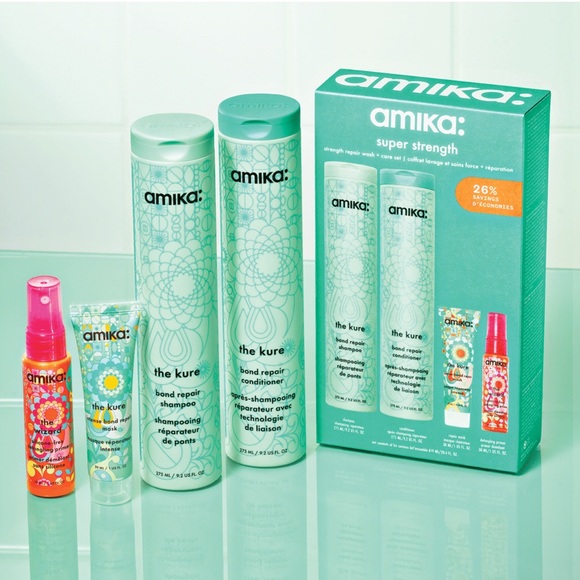 NIB Amika Super Strength Wash + Care Set - Picture 2 of 6